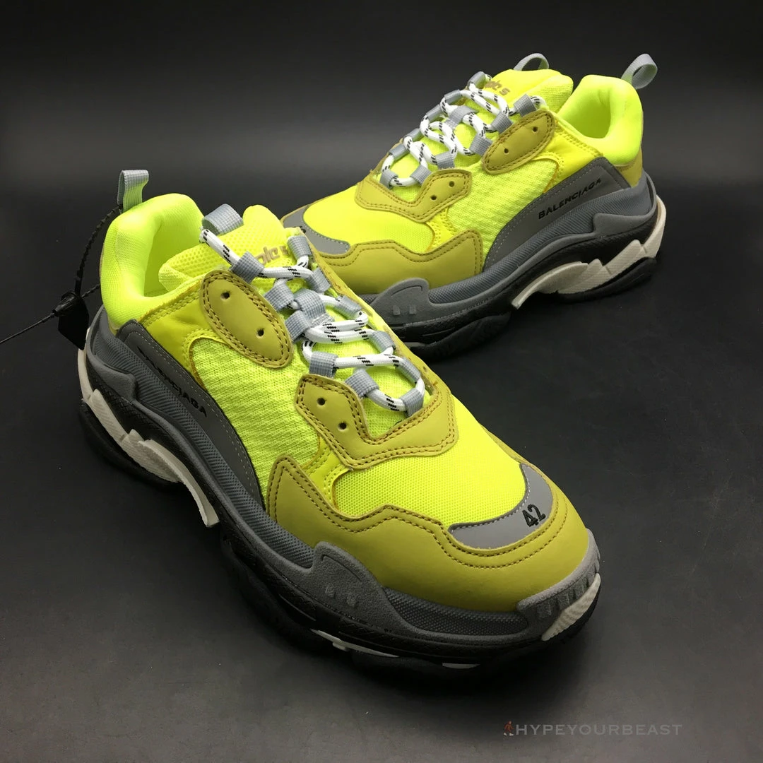 Hypeyourbeast BCG Triple S Yellow Balenciaga 6 Hypeyourbeast BCG Triple S Yellow Balenciaga