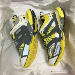 Hypeyourbeast Balenciaga BCG Track Sneakers Yellow Black White