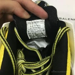 Hypeyourbeast Balenciaga BCG Track Sneakers Yellow Black White