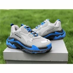 Hypeyourbeast BCG Triple S Grey / Blue Balenciaga Triple S