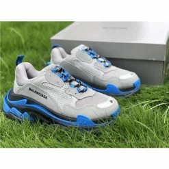 Hypeyourbeast BCG Triple S Grey / Blue Balenciaga Triple S