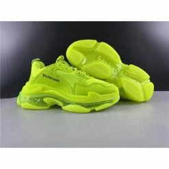 Hypeyourbeast BCG Triple S Neon Yellow Balenciaga
