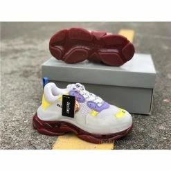 Hypeyourbeast Balenciaga BCG Triple S Purple Yellow