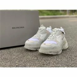 Hypeyourbeast Balenciaga BCG Triple S White / Clear Sole