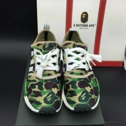 Hypeyourbeast Bape X Adidas NMD Green Camo