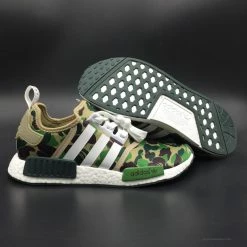 Hypeyourbeast Bape X Adidas NMD Green Camo