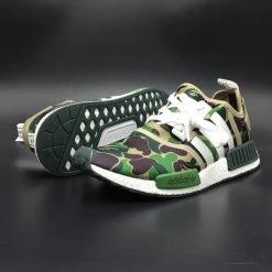 Hypeyourbeast Bape X Adidas NMD Green Camo