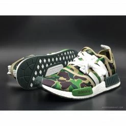 Hypeyourbeast Bape X Adidas NMD Green Camo