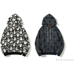 Hypeyourbeast Clothes BAPE X COACH Co-Branded Black-White Hoodie 15 Hypeyourbeast Clothes BAPE X COACH Co-Branded Black-White Hoodie