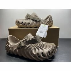 Hypeyourbeast Crocs Pollex Clog By Salehe Bembury Menemsha Brown Slides