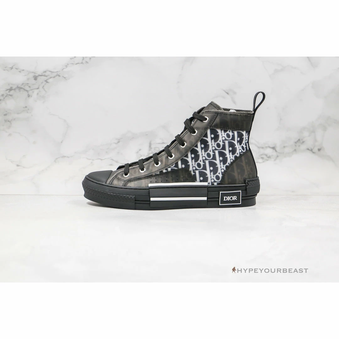 Hypeyourbeast Dior B23 High Top Canvas Oblique Black 9 Hypeyourbeast Dior B23 High Top Canvas Oblique Black
