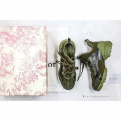 Hypeyourbeast Dior D-Connect Sneakers Green