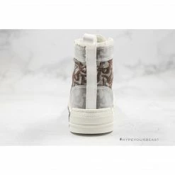 Hypeyourbeast Dior High Top White Brown