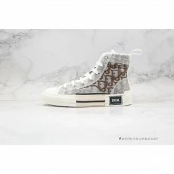 Hypeyourbeast Dior High Top White Brown