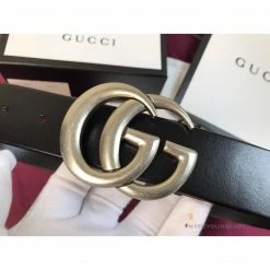 Hypeyourbeast GC Belt Black Silver Buckle Belts