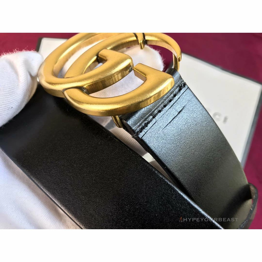 Hypeyourbeast GC Belt Black Gold Buckle Belts 4 Hypeyourbeast GC Belt Black Gold Buckle Belts