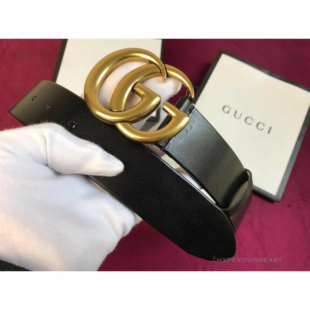 Hypeyourbeast GC Belt Black Gold Buckle Belts 1 Hypeyourbeast GC Belt Black Gold Buckle Belts