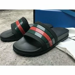 Hypeyourbeast GC Slides Black Yeezy Slides