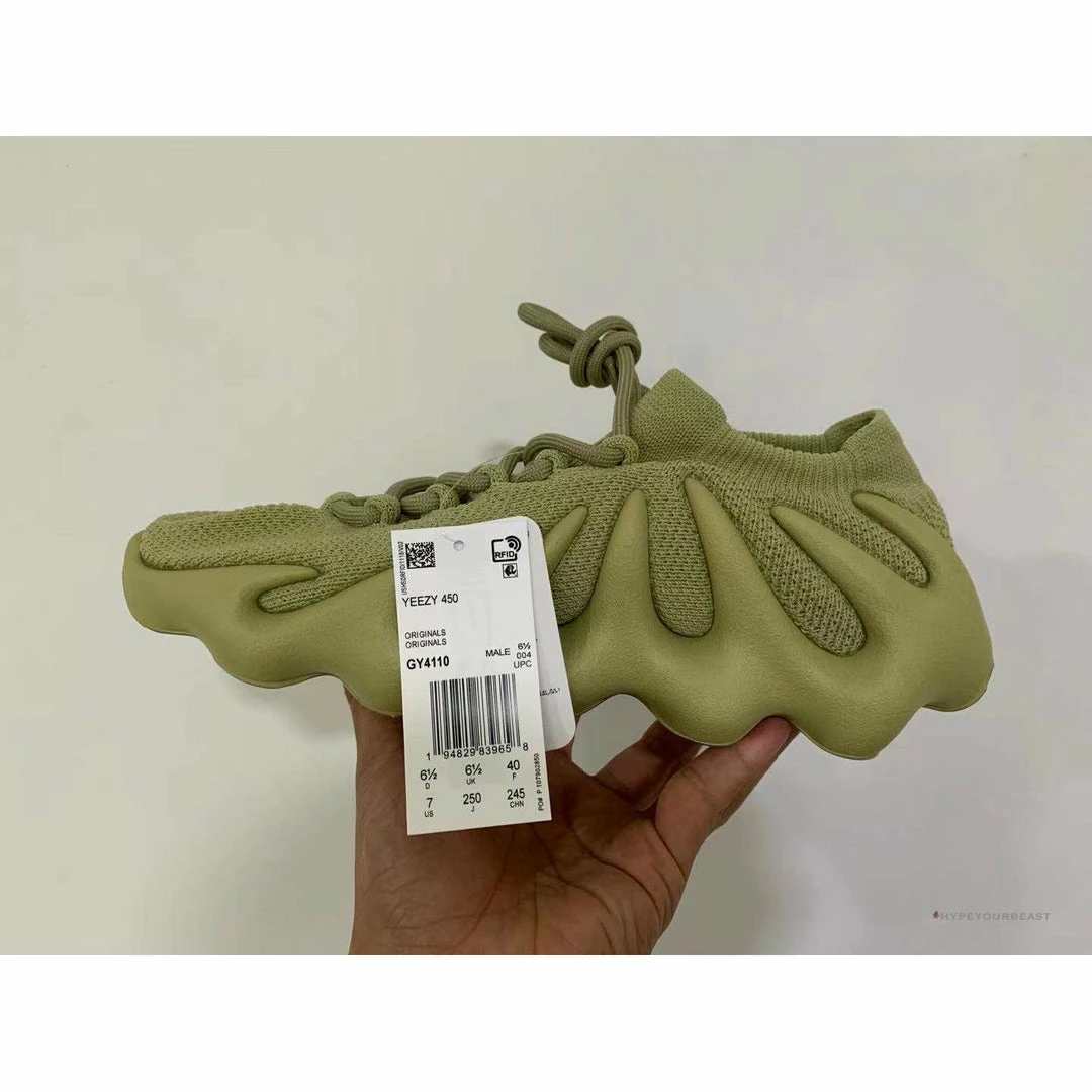 HypeYourBeast Adidas Yeezy 450 Green Slate 1 HypeYourBeast Adidas Yeezy 450 Green Slate