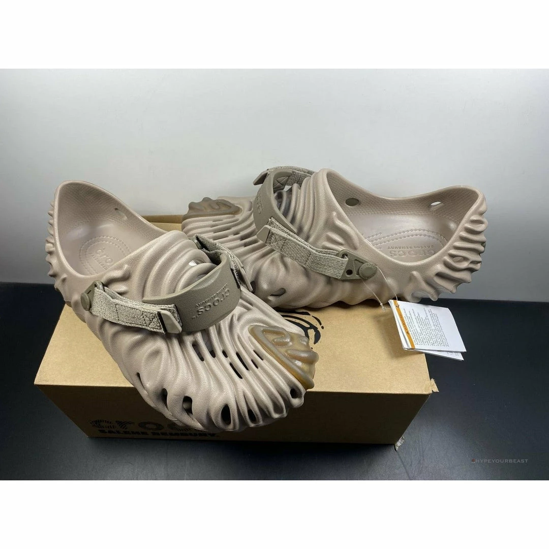 Hypeyourbeast Crocs Pollex Clog By Salehe Bembury Menemsha Brown Slides 2 Hypeyourbeast Crocs Pollex Clog By Salehe Bembury Menemsha Brown Slides