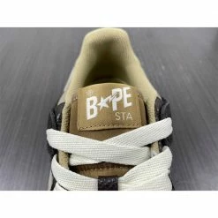 Hypeyourbeast Bape Sta Low Top Sneakers 'Brown Leather'