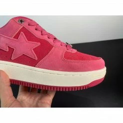 Hypeyourbeast A Bathing Ape Bape Sta Pink Suede