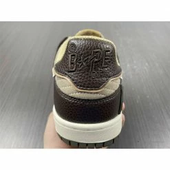 Hypeyourbeast Bape Sta Low Top Sneakers 'Brown Leather'