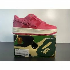 Hypeyourbeast A Bathing Ape Bape Sta Pink Suede
