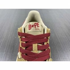 Hypeyourbeast Bape Sta Low Top Sneakers 'Brown Red'
