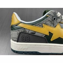 Hypeyourbeast Bape Sta Low Top Sneakers 'Grey Mustard Yellow' 21 Hypeyourbeast Bape Sta Low Top Sneakers 'Grey Mustard Yellow'
