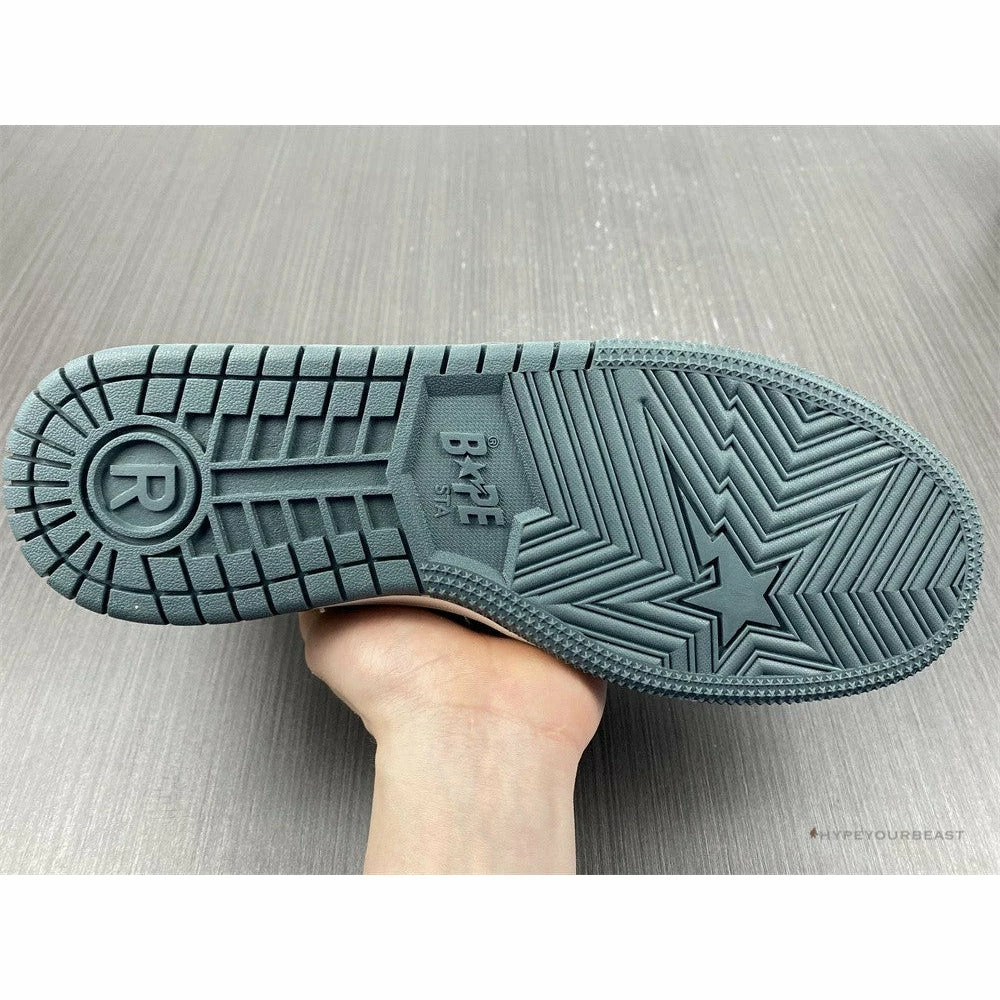 Hypeyourbeast Bape Sta Low Top Sneakers 'Grey Mustard Yellow' 10 Hypeyourbeast Bape Sta Low Top Sneakers 'Grey Mustard Yellow'