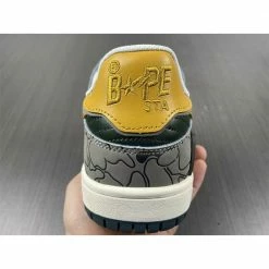 Hypeyourbeast Bape Sta Low Top Sneakers 'Grey Mustard Yellow' 26 Hypeyourbeast Bape Sta Low Top Sneakers 'Grey Mustard Yellow'
