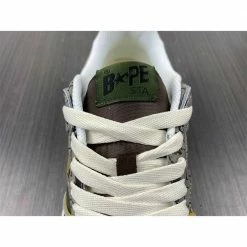 Hypeyourbeast Bape Sta Low Top Sneakers 'Grey Mustard Yellow' 28 Hypeyourbeast Bape Sta Low Top Sneakers 'Grey Mustard Yellow'