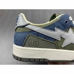 Hypeyourbeast Bape Sta Low Top Sneakers 'Blue Green'