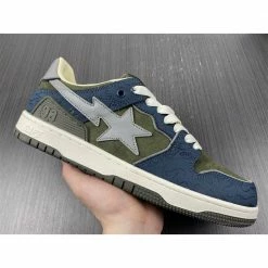 Hypeyourbeast Bape Sta Low Top Sneakers 'Blue Green'