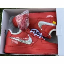 Hypeyourbeast Off White X Nike Air Force 1 Low "Red" 15 Hypeyourbeast Off White X Nike Air Force 1 Low