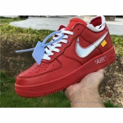Hypeyourbeast Off White X Nike Air Force 1 Low "Red" 13 Hypeyourbeast Off White X Nike Air Force 1 Low
