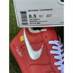 Hypeyourbeast Off White X Nike Air Force 1 Low "Red" 12 Hypeyourbeast Off White X Nike Air Force 1 Low