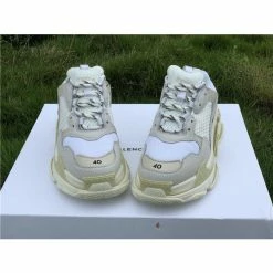 Hypeyourbeast BCG Triple S Sneakers Cream / White Balenciaga 12 Hypeyourbeast BCG Triple S Sneakers Cream / White Balenciaga