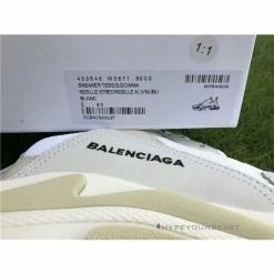 Hypeyourbeast BCG Triple S Sneakers Cream / White Balenciaga 17 Hypeyourbeast BCG Triple S Sneakers Cream / White Balenciaga
