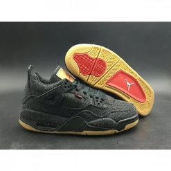 Hypeyourbeast Jordan 4 X Levis Black