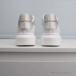 Hypeyourbeast Alexander McQueen White / Silver Heel