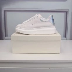 Hypeyourbeast Alexander McQueen White / Silver Heel