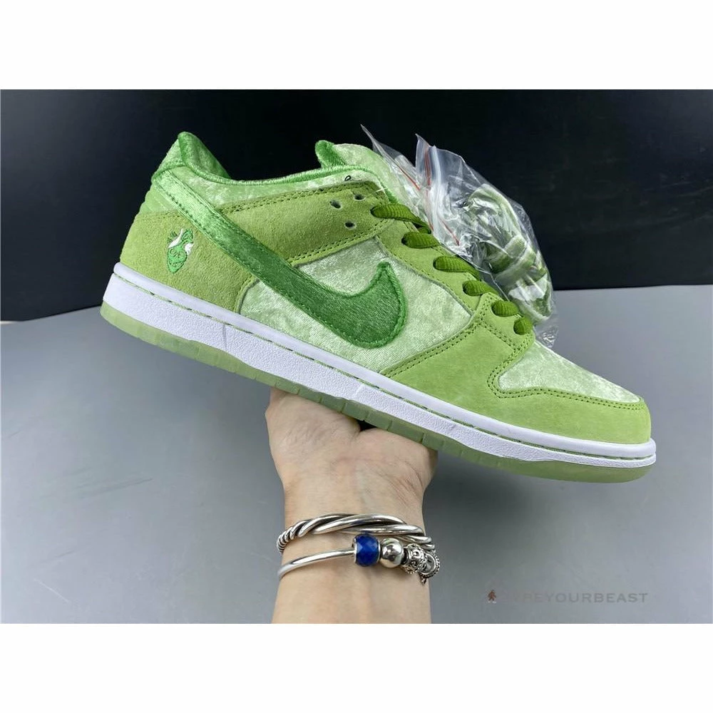 Hypeyourbeast Nike SB Dunk Low 'Strange Love Green' 8 Hypeyourbeast Nike SB Dunk Low 'Strange Love Green'