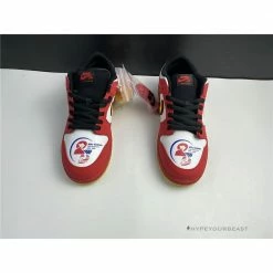 Hypeyourbeast Nike SB Dunk Low Varsity Red Earth Yellow 21 Hypeyourbeast Nike SB Dunk Low Varsity Red Earth Yellow