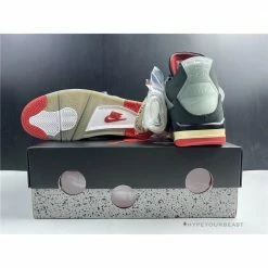 Hypeyourbeast Off White X Air Jordan 4 'Bred'