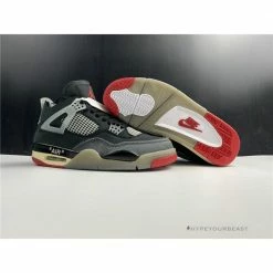 Hypeyourbeast Off White X Air Jordan 4 'Bred'