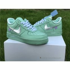Hypeyourbeast Off White X Nike Air Force 1 Low "Turquoise"