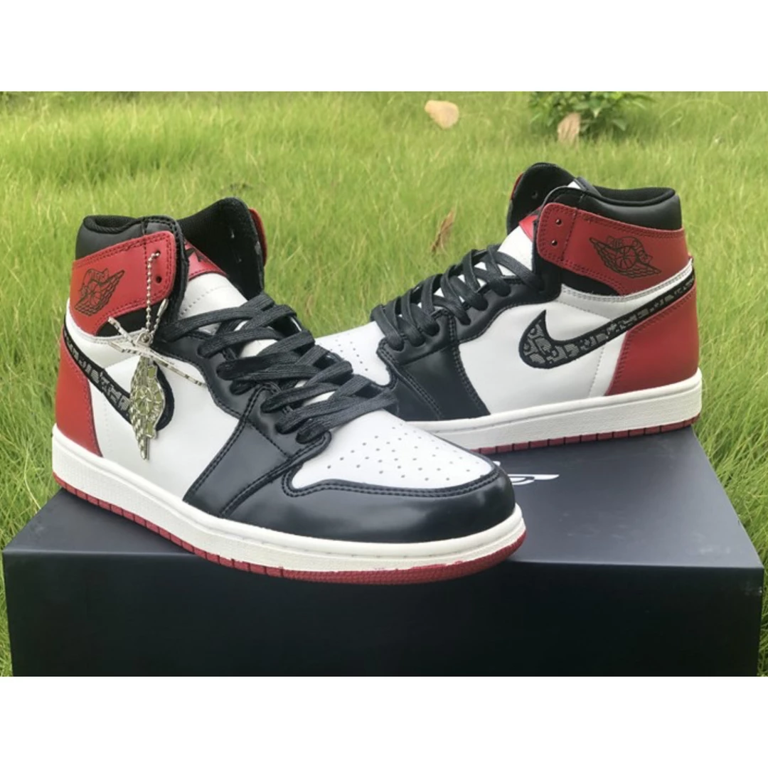 Hypeyourbeast Air Jordan 1 High Black Red X Dior 7 Hypeyourbeast Air Jordan 1 High Black Red X Dior