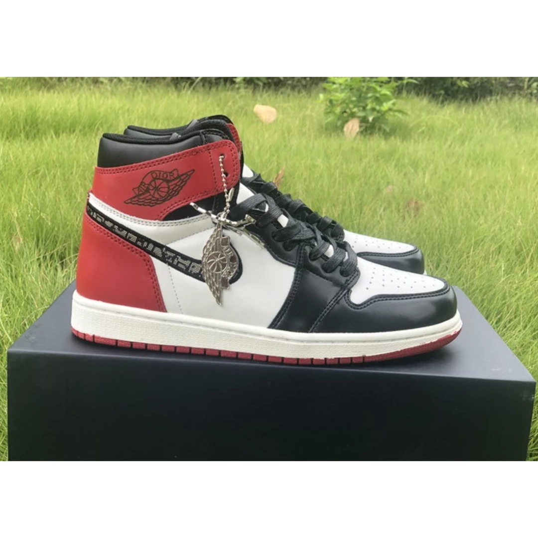 Hypeyourbeast Air Jordan 1 High Black Red X Dior 2 Hypeyourbeast Air Jordan 1 High Black Red X Dior